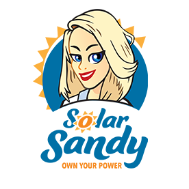 Solar Sandy Solar Panel Expert - Own Your Power Logo